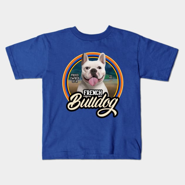 French bulldog owner Kids T-Shirt by Puppy & cute